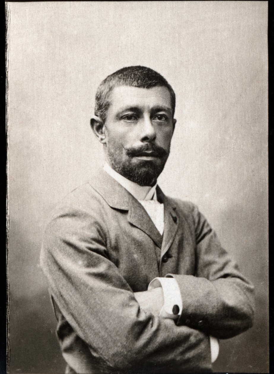 Louis Alexandre Antoine Mizon (1853-1899), francia felfedező és gyarmati adminisztrátor portréja. alkotó: French Photographer