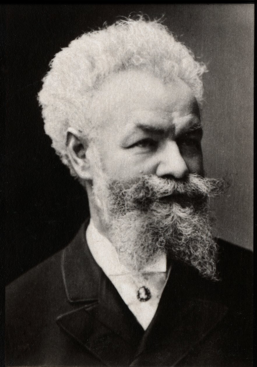 Munkácsy Mihály (1844-1900) magyar festő portréja. alkotó: French Photographer