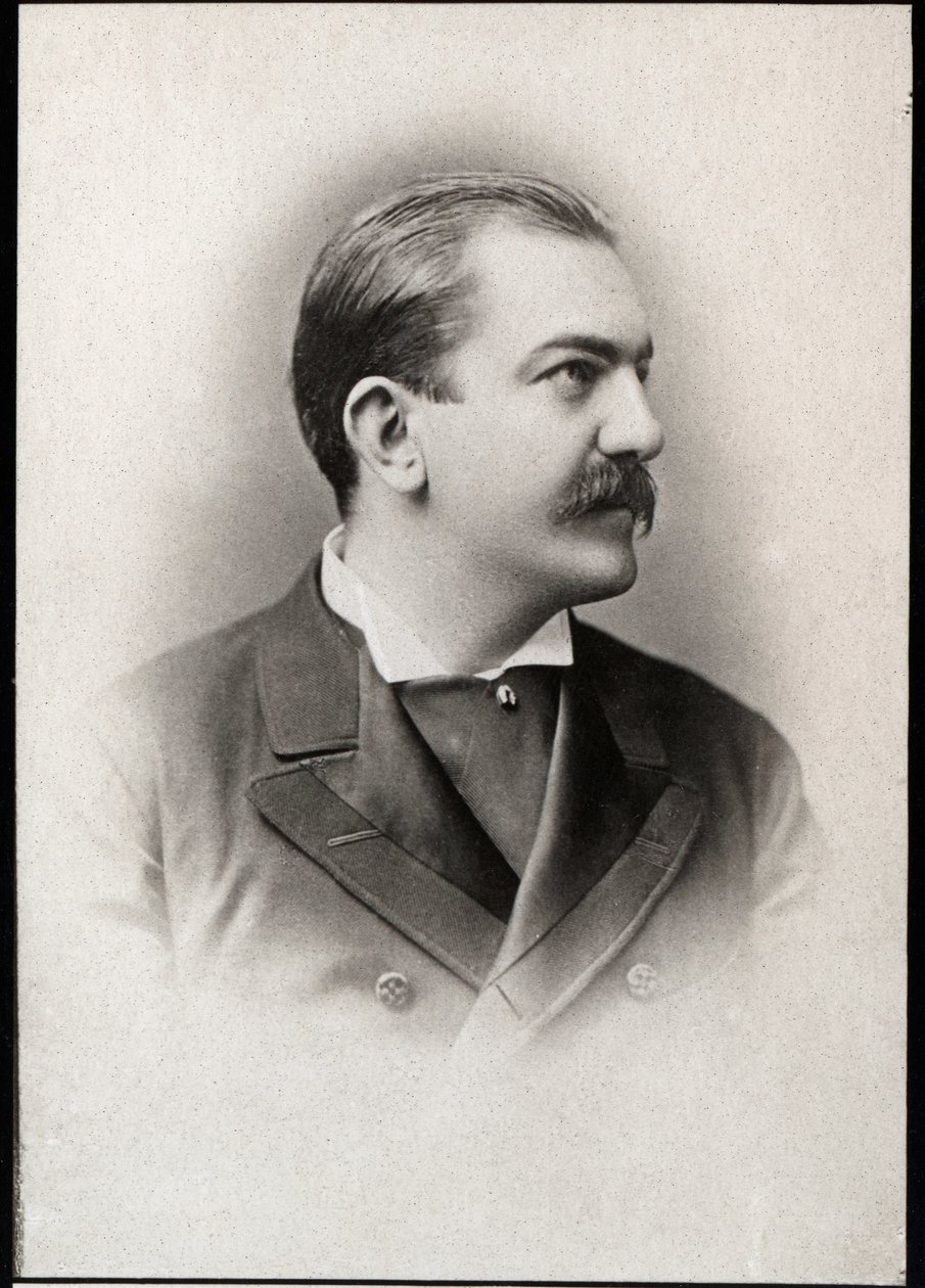 I. Milánó (1854-1901), szerb király portréja. alkotó: French Photographer