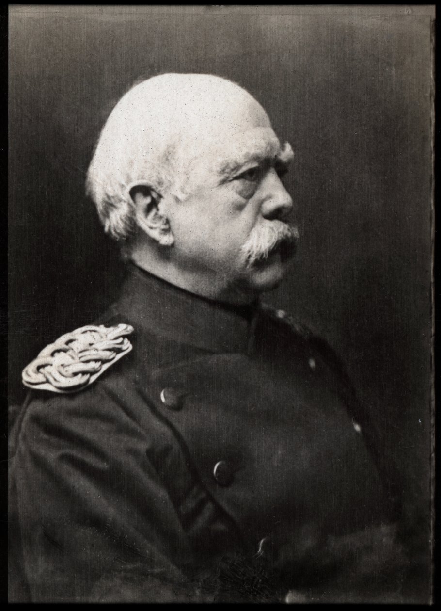 Otto von Bismarck (1815-1898), német porosz államférfi portréja. alkotó: French Photographer