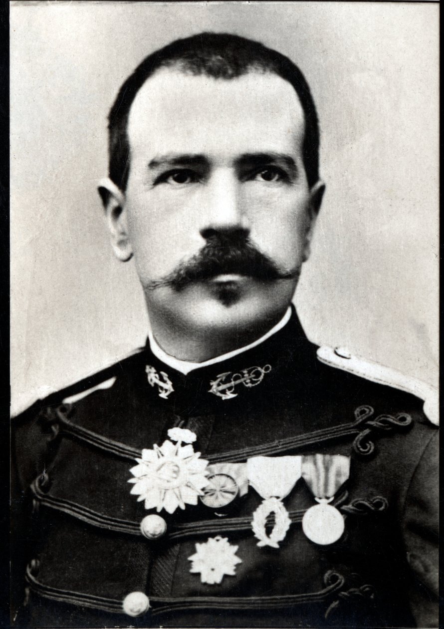 Parfait Louis Monteil (1855-1925), francia gyarmati katonatiszt és felfedező portréja. alkotó: French Photographer