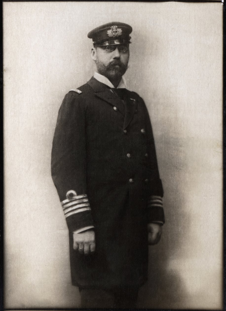 Valdemar dán herceg (1858-1939) portréja. alkotó: French Photographer
