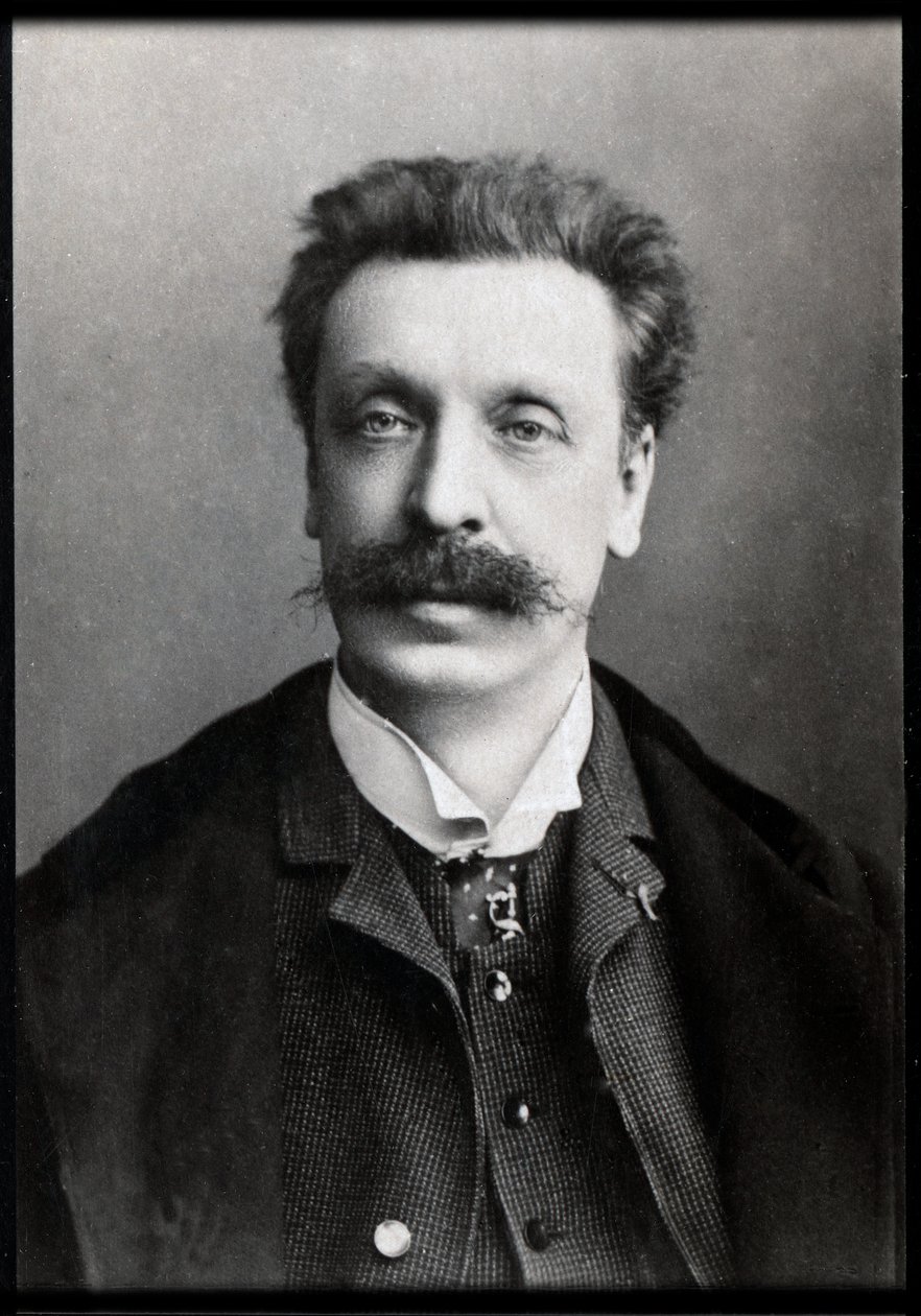 Victorin de Joncieres (Victorien Joncieres) (1839-1903) francia zeneszerző és zenekritikus portréja. alkotó: French Photographer