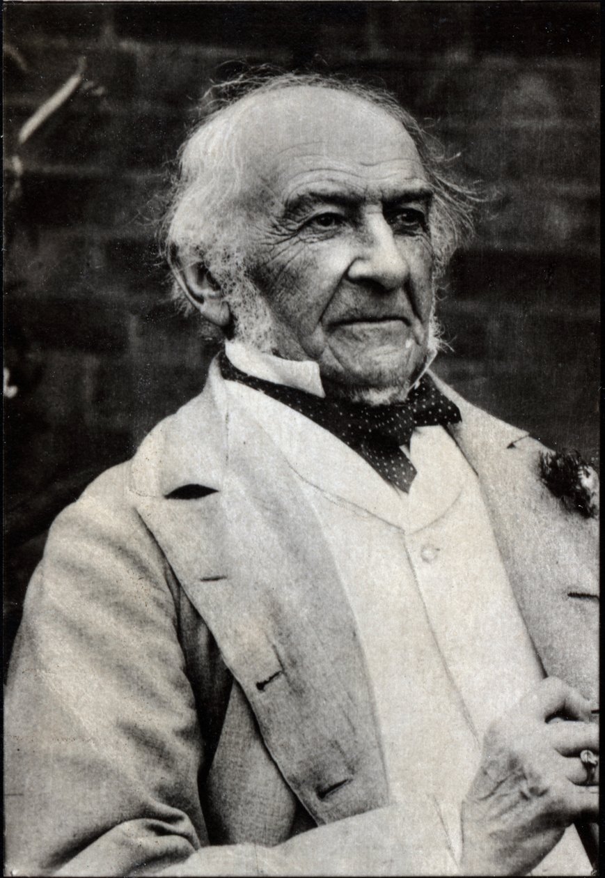 William Ewart Gladstone (1809-1898) brit államférfi portréja. alkotó: French Photographer