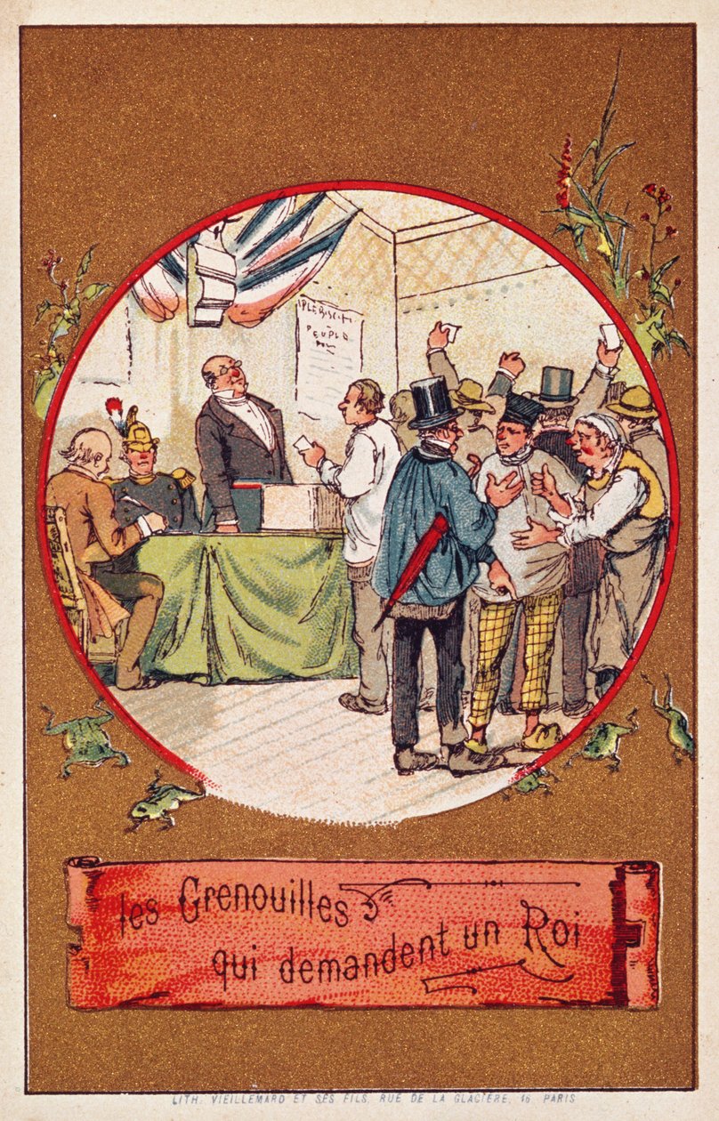 A békák, akik királyt akartak alkotó: French School
