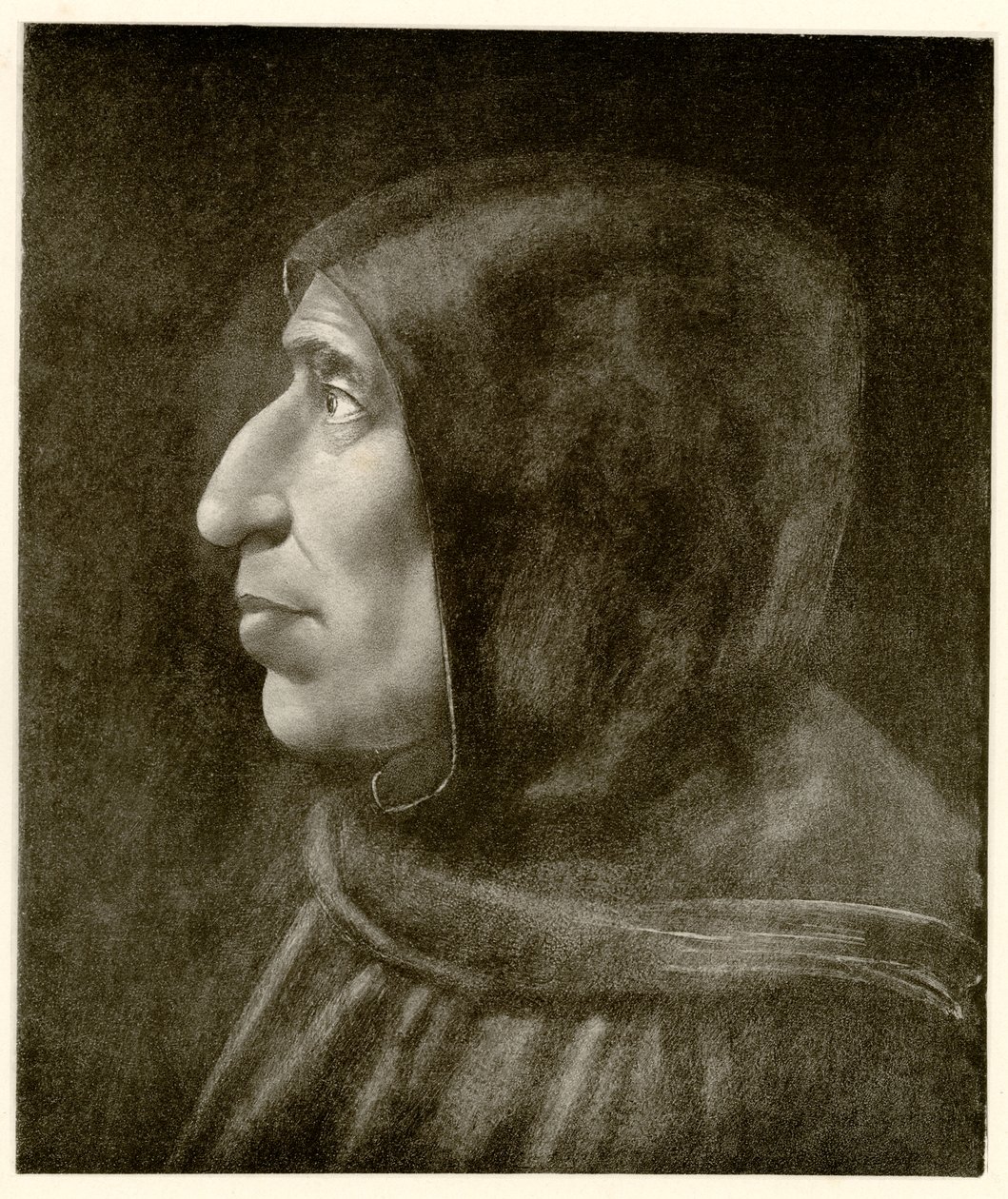 Girolamo Savonarola, 1884-90 (fénykép) alkotó: German School