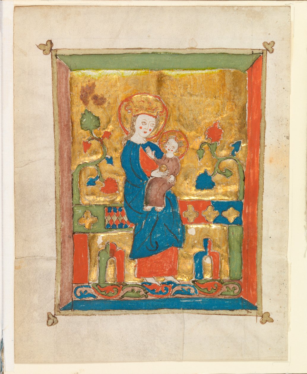 Madonna és gyermeke alkotó: German School