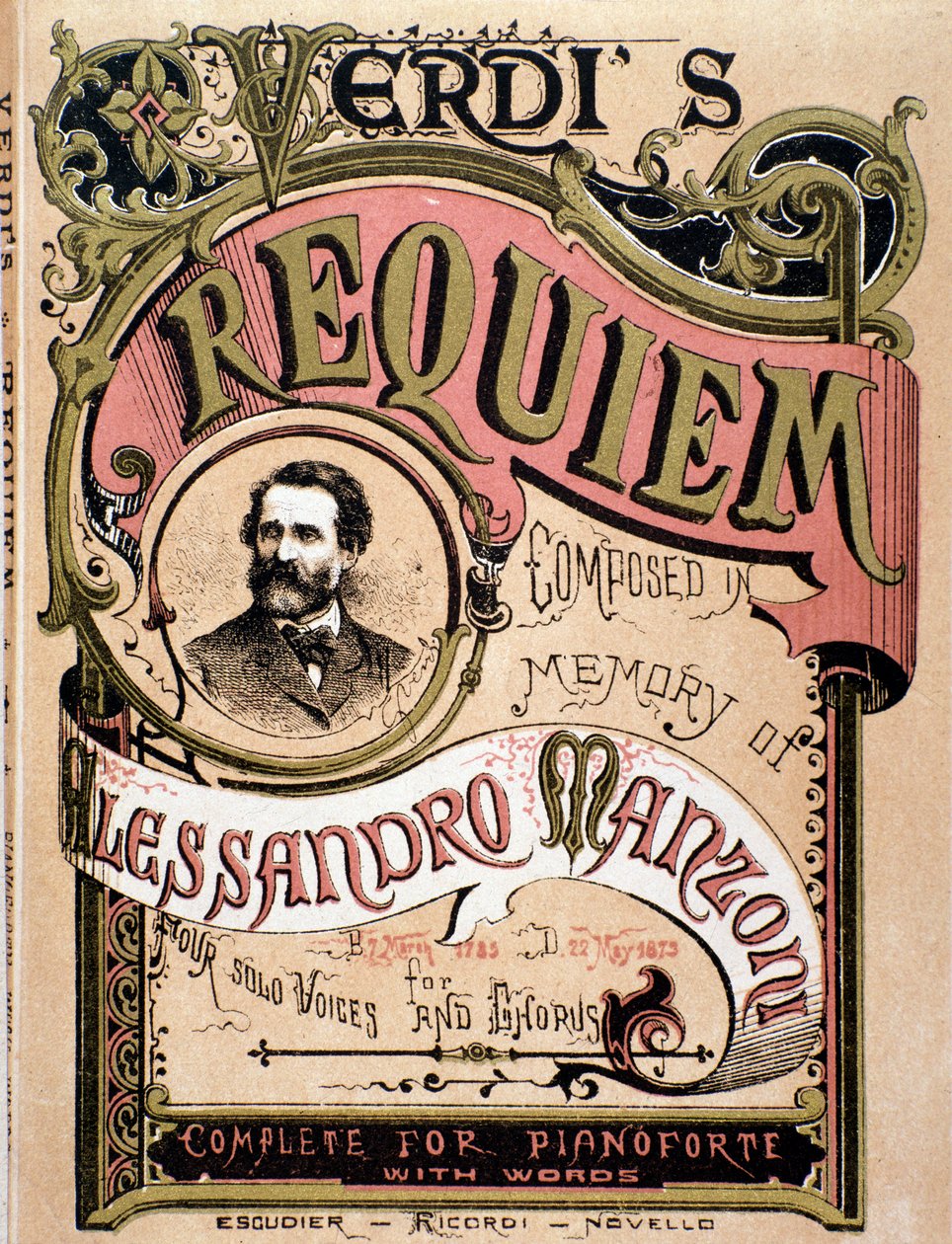 A Verdis Requiem előképe, 1874 alkotó: Italian School