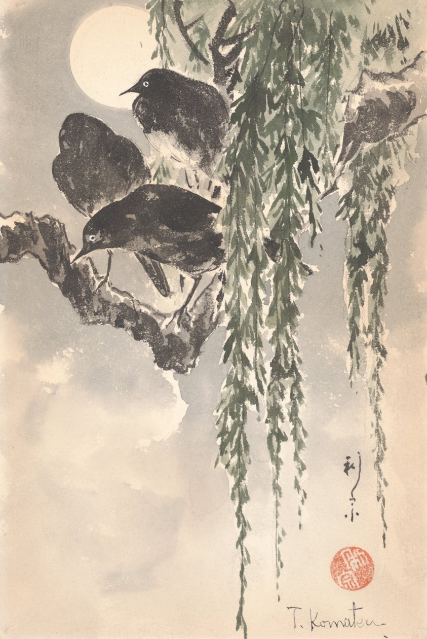 Három varjú (wc papíron) alkotó: Japanese School
