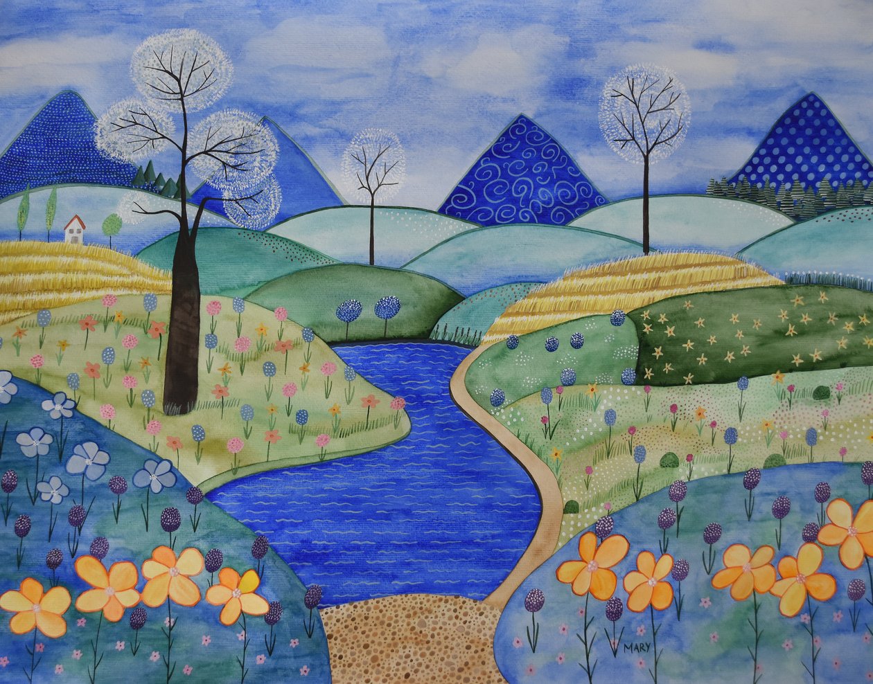 Hegyi világ alkotó: Marys Watercolors