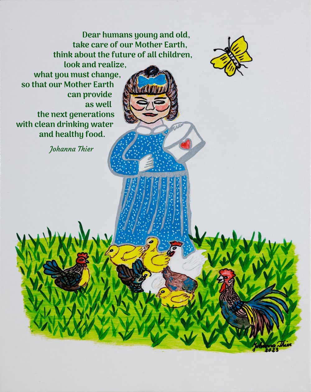 Mindfulness for an ideal World - 1. verzió alkotó: Johanna Thier