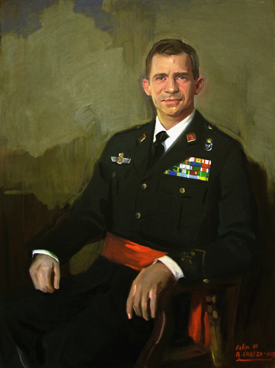 VI. Fülöp portréja alkotó: Alejandro Cabeza
