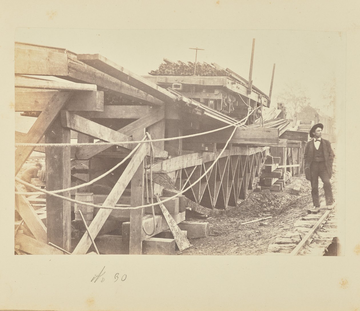 [Truss Experiment, Alexandria, Va.] alkotó: A.J. Russell