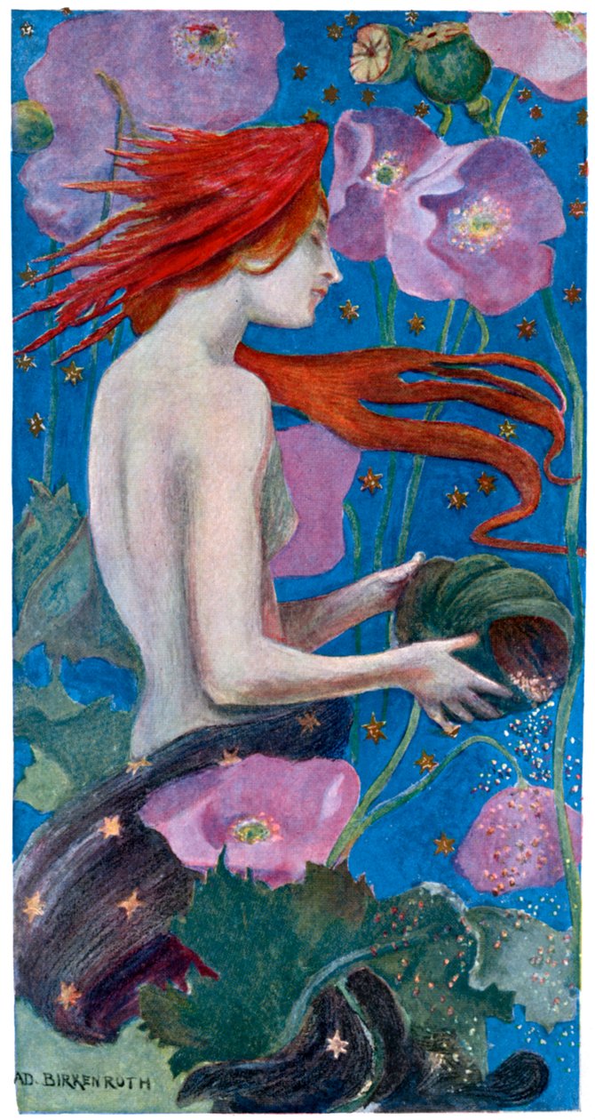 "Az alvás ígérete", 1898. alkotó: A Birkenruth