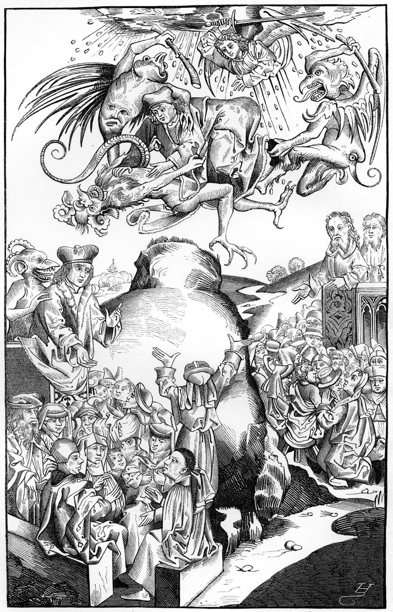 Hiedelmek és babonák, 1493 1849. alkotó: A. Bisson
