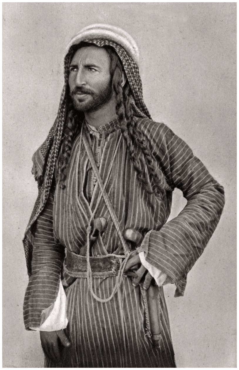 A sivatag beduinja, Irak, 1925 alkotó: A. Kerim
