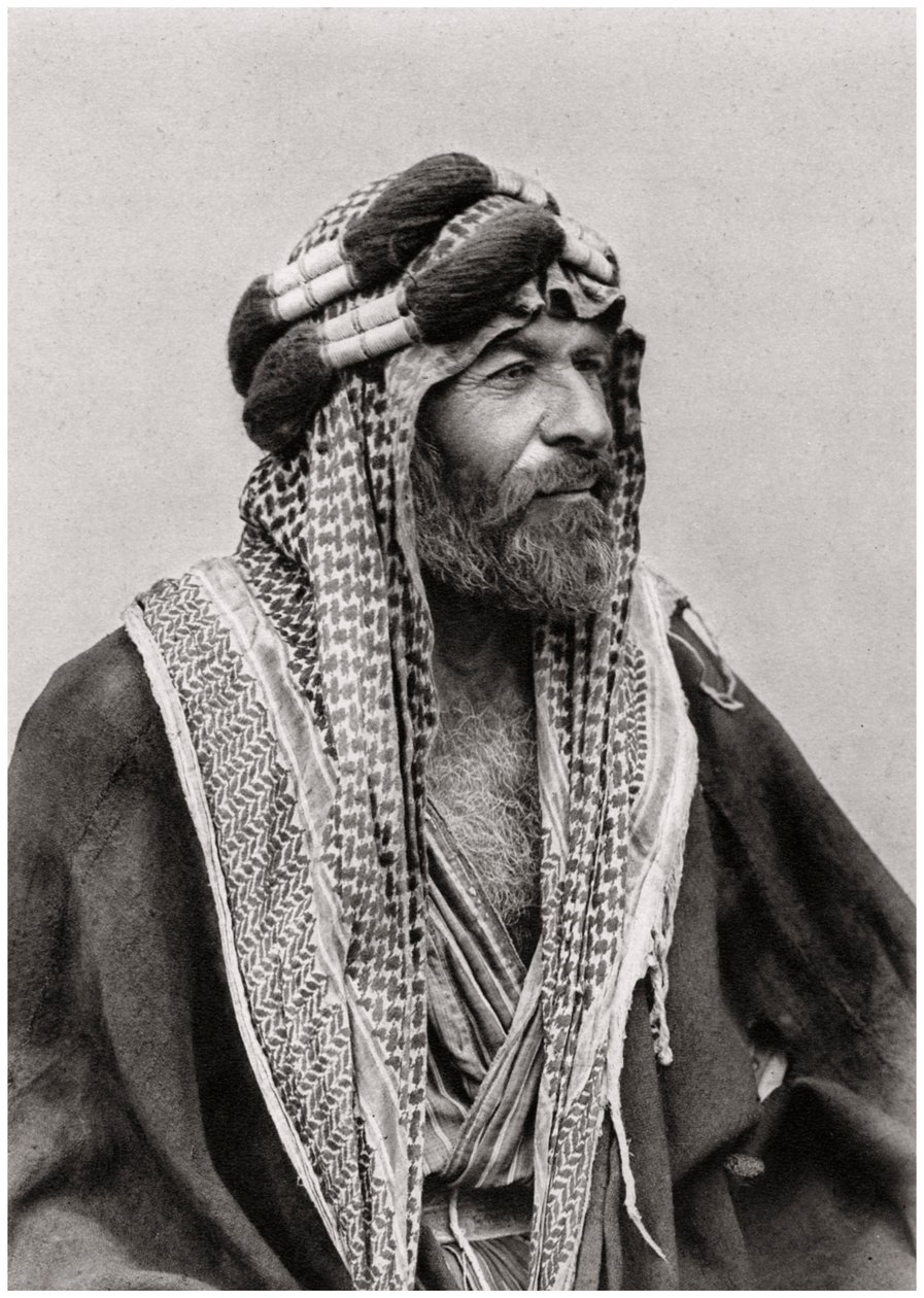 Az arab sejk, Irak, 1925 alkotó: A. Kerim