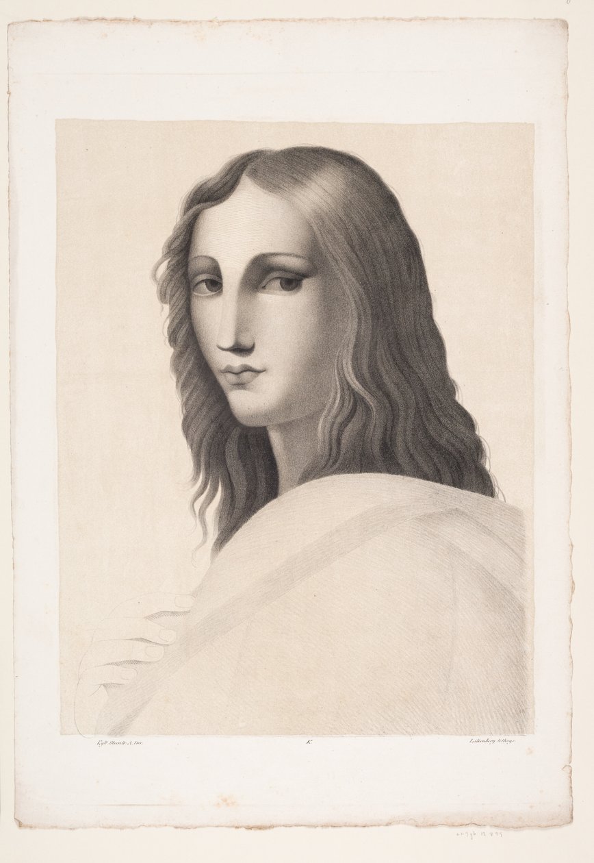 Ifjúsági figura Raphael "Athéni iskolájából" alkotó: A. Lilienberg