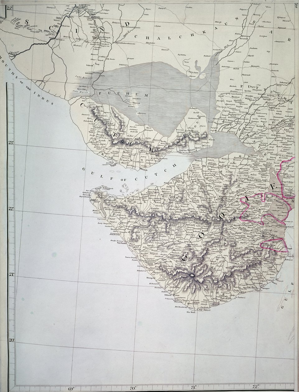 Nyugat-India térképe, 1816 alkotó: Aaron Arrowsmith