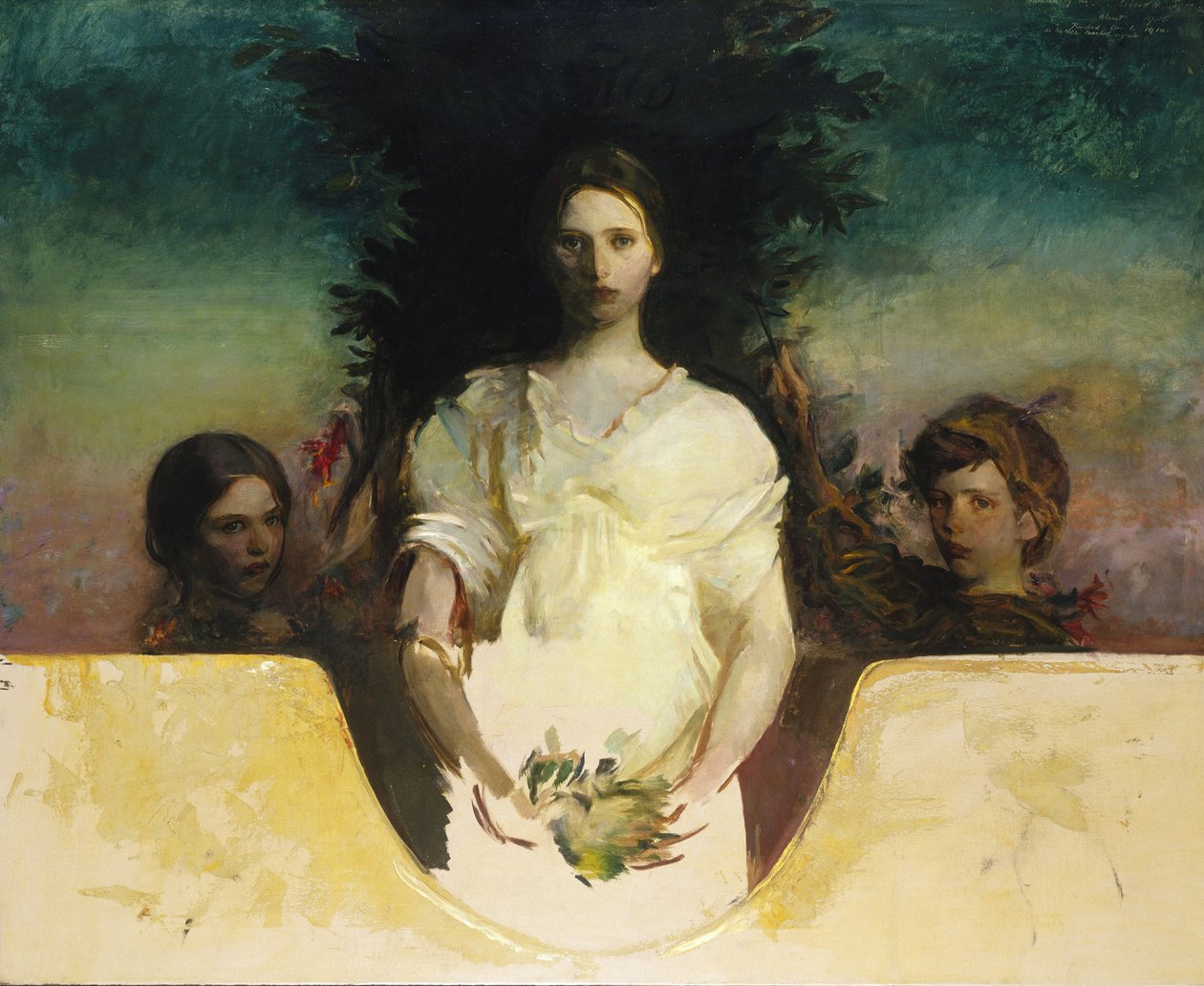 Gyermekeim alkotó: Abbott Handerson Thayer
