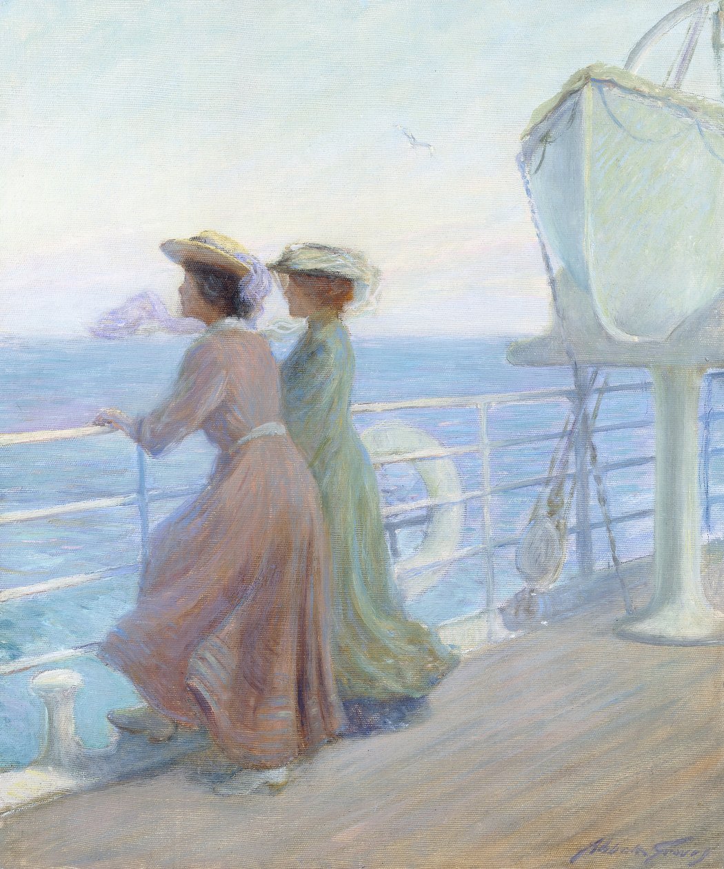 Nearing Home, 1905 körül (olaj, vászon) alkotó: Abbott Fuller Graves