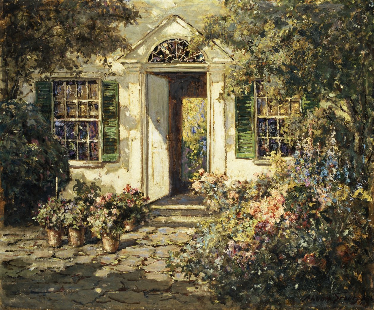 Béke és napsütés alkotó: Abbott Fuller Graves