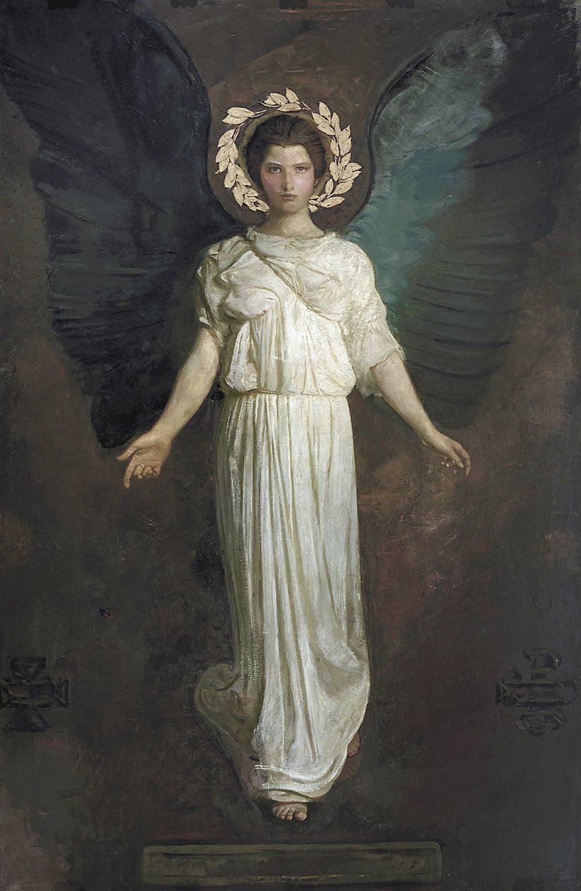 Szárnyas alak, 1904-11 alkotó: Abbott Handerson Thayer