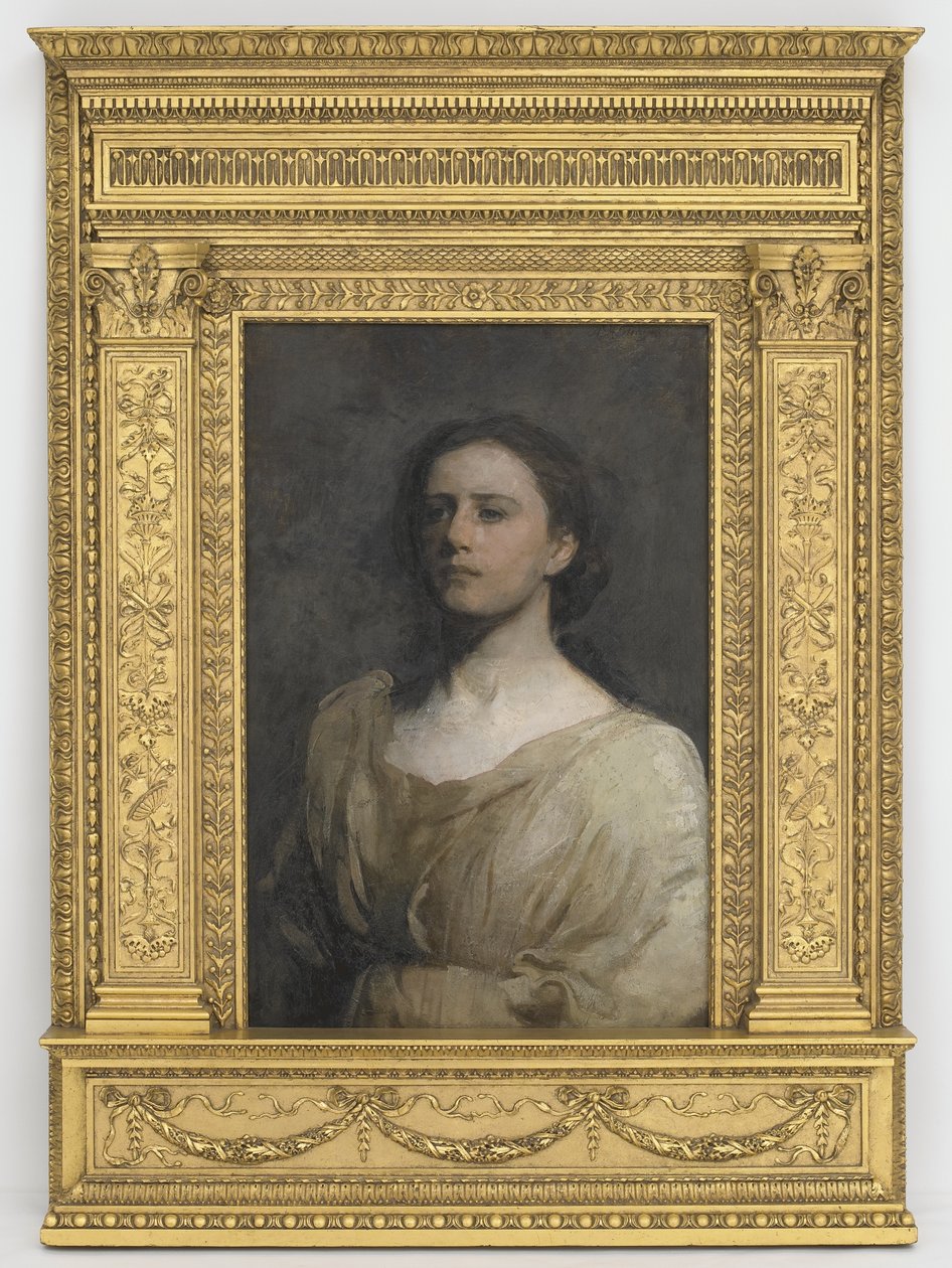 Fej, 1888-89 alkotó: Abbott Handerson Thayer