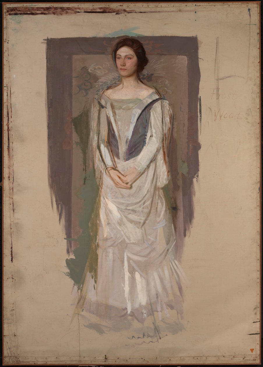 Álló nő alkotó: Abbott Handerson Thayer