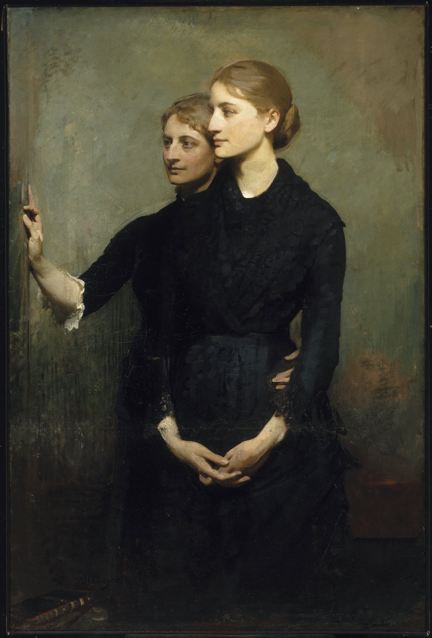 A nővérek alkotó: Abbott Handerson Thayer