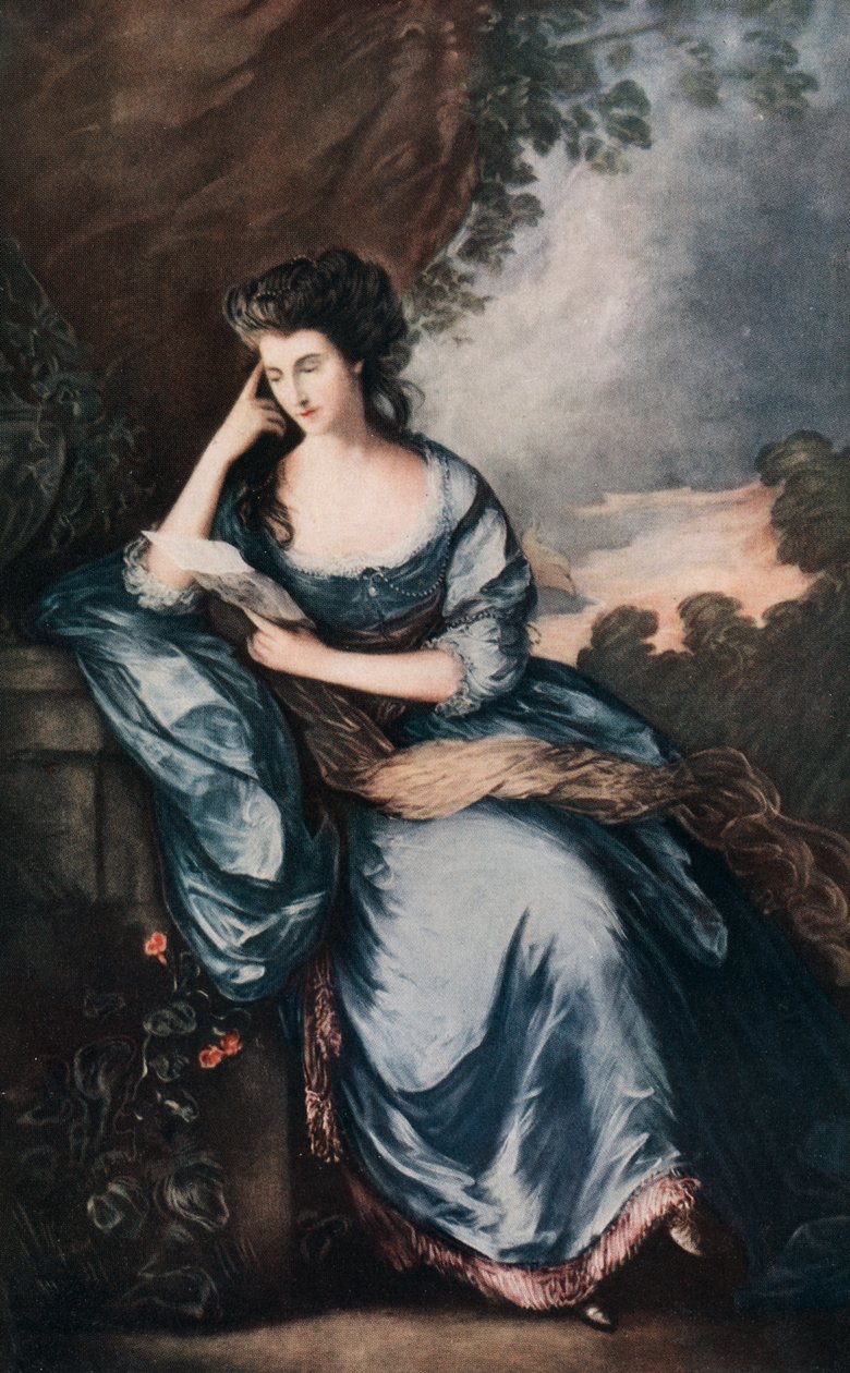 „Lady Douglas a kertben”, 1784, 1912. alkotó: Abel Jamas