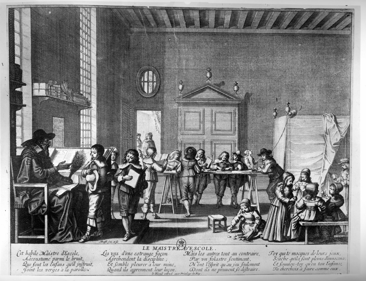 Az iskola mestere alkotó: Abraham Bosse