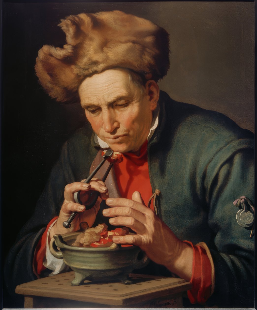 A tél allegóriája alkotó: Abraham Bloemaert
