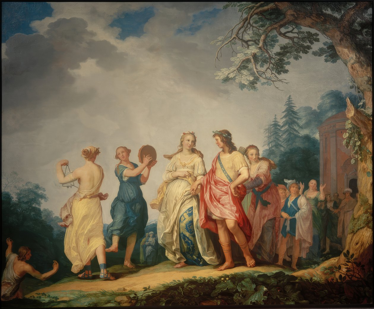 Amaryllis és Mirtillo alkotó: Abraham Bloemaert