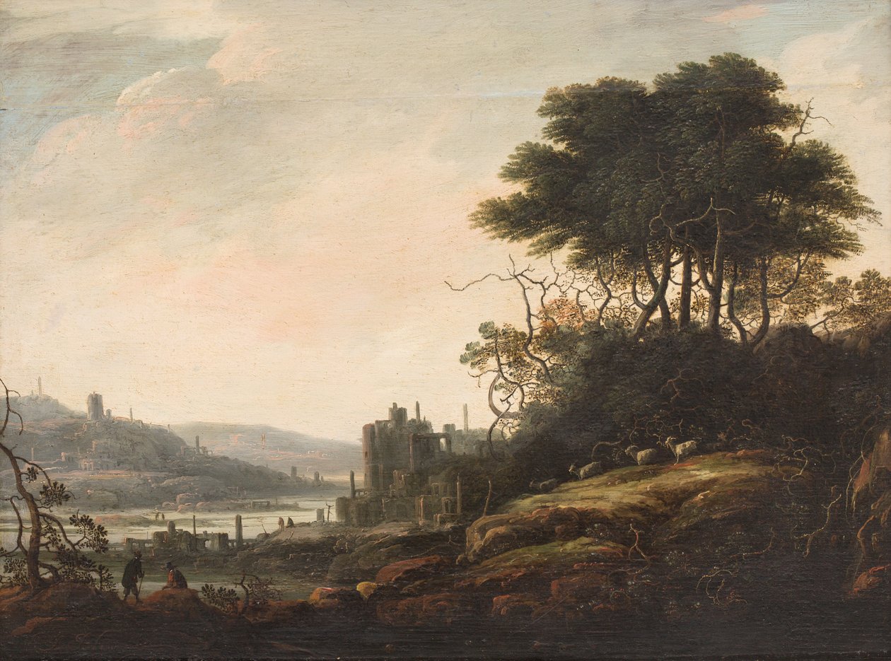 Tájkép alkotó: Abraham Bloemaert
