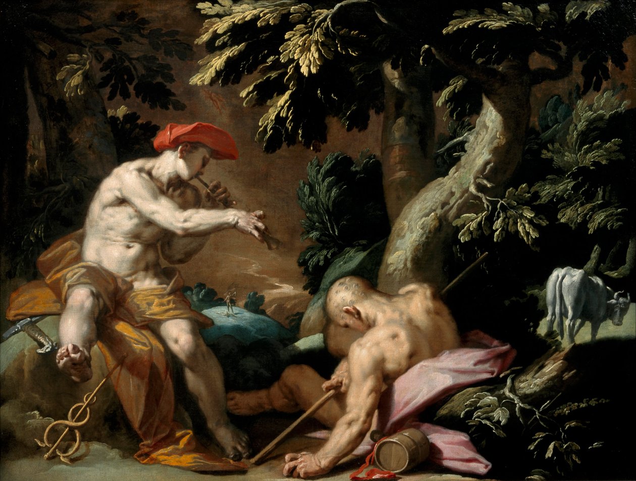 Merkúr, Argus és Io alkotó: Abraham Bloemaert
