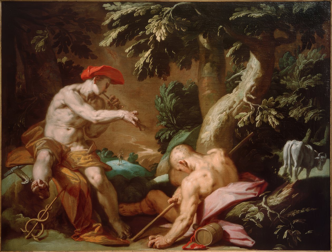 Mercury, Argus és Io alkotó: Abraham Bloemaert