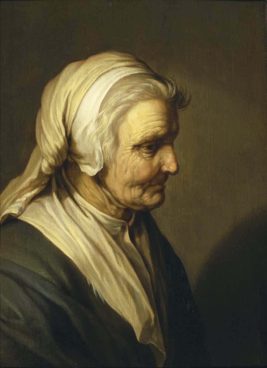 Öregasszony, 1635 alkotó: Abraham Bloemaert