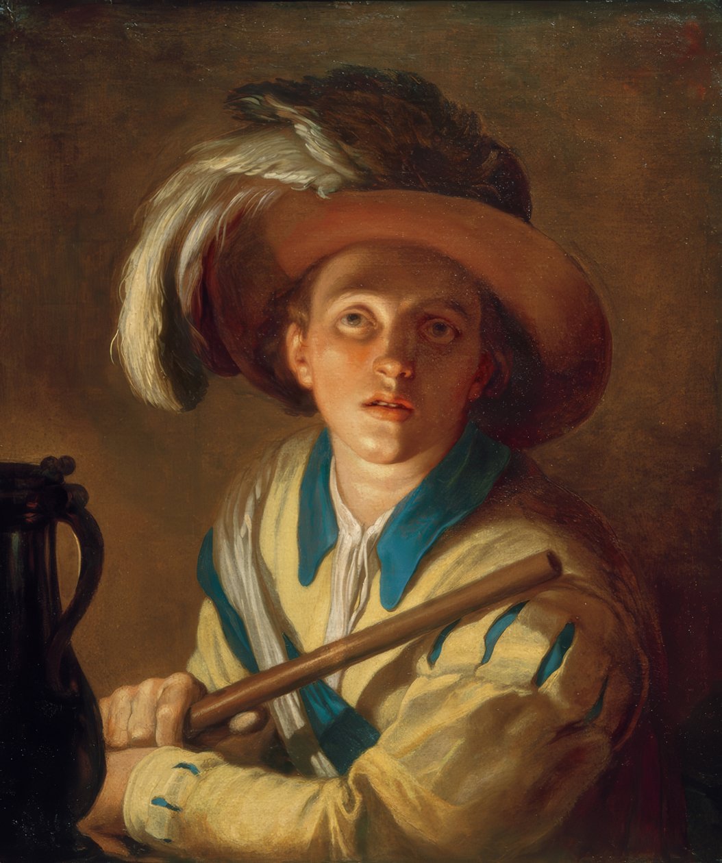 Fuvolajátékos alkotó: Abraham Bloemaert