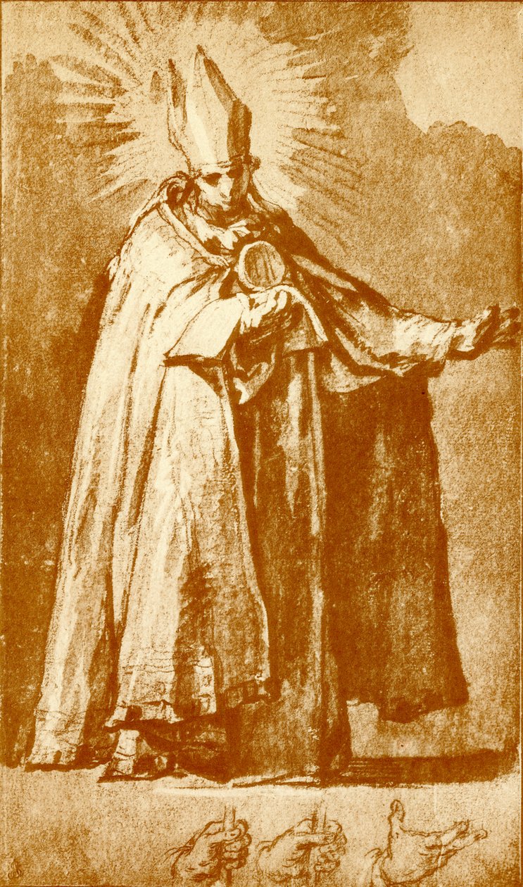 Szent Ágoston alkotó: Abraham Bloemaert
