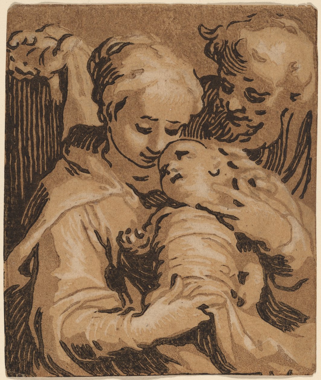 A Szent Család alkotó: Abraham Bloemaert