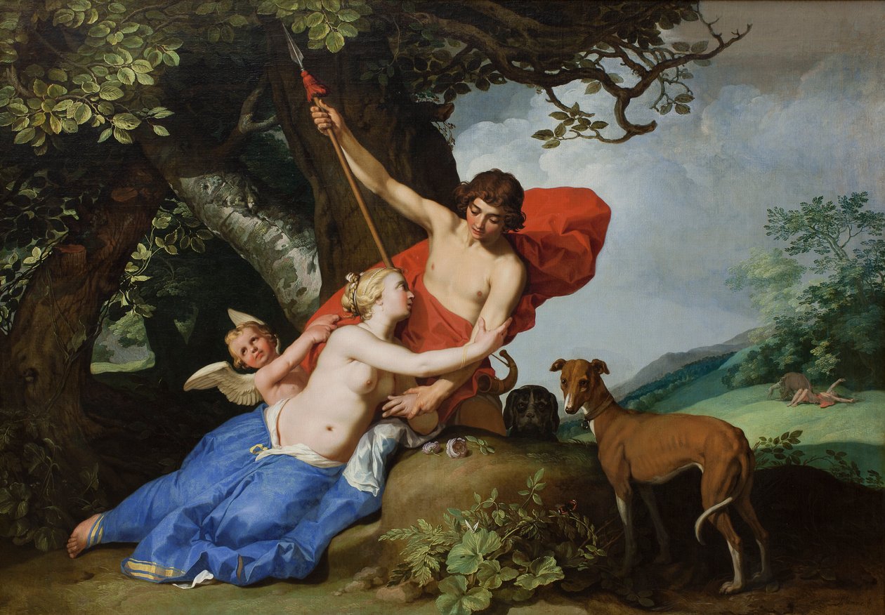 Vénusz és Adonisz alkotó: Abraham Bloemaert