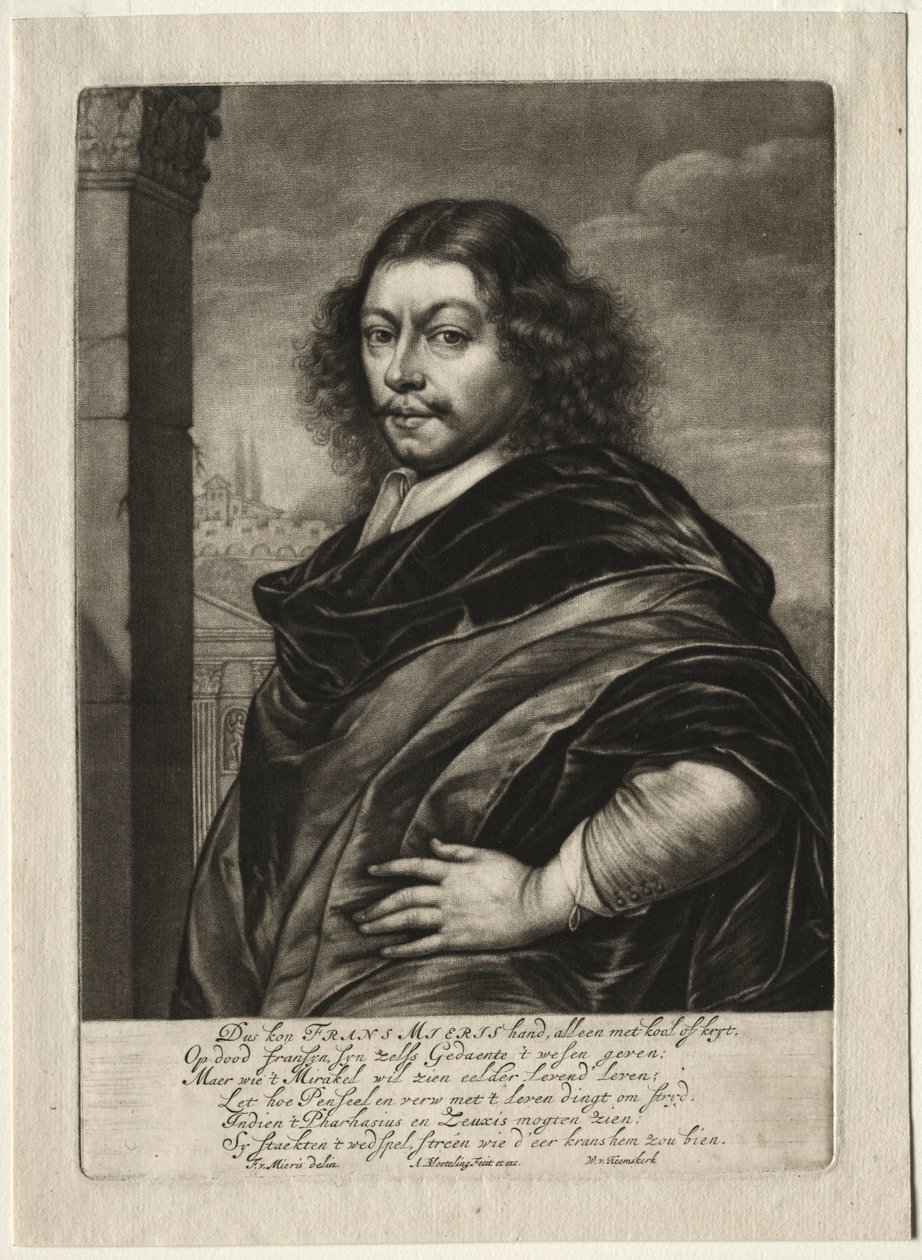 Frans van Mieris I alkotó: Abraham Blooteling