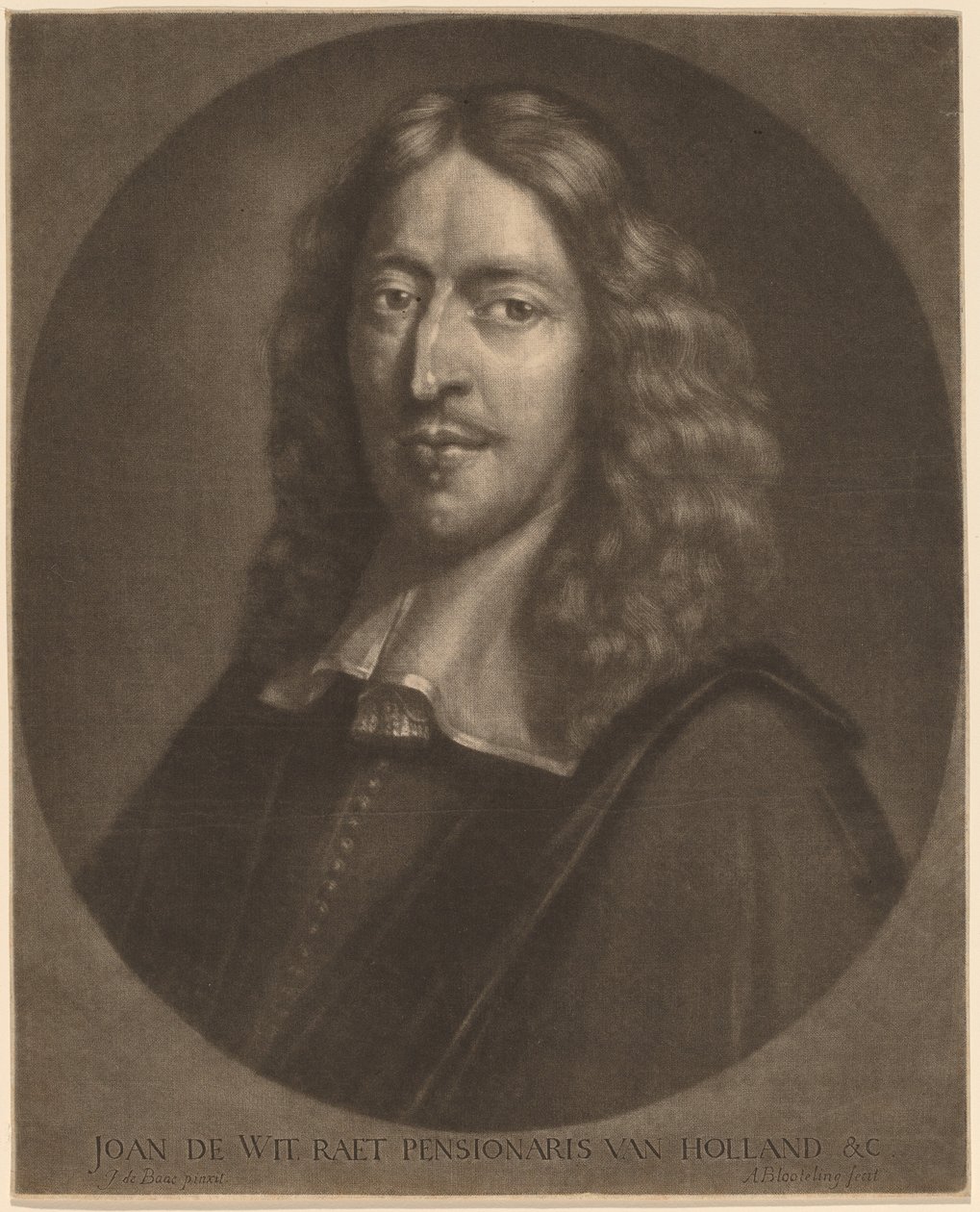 John de Wit alkotó: Abraham Blooteling after Pieter van der Banck