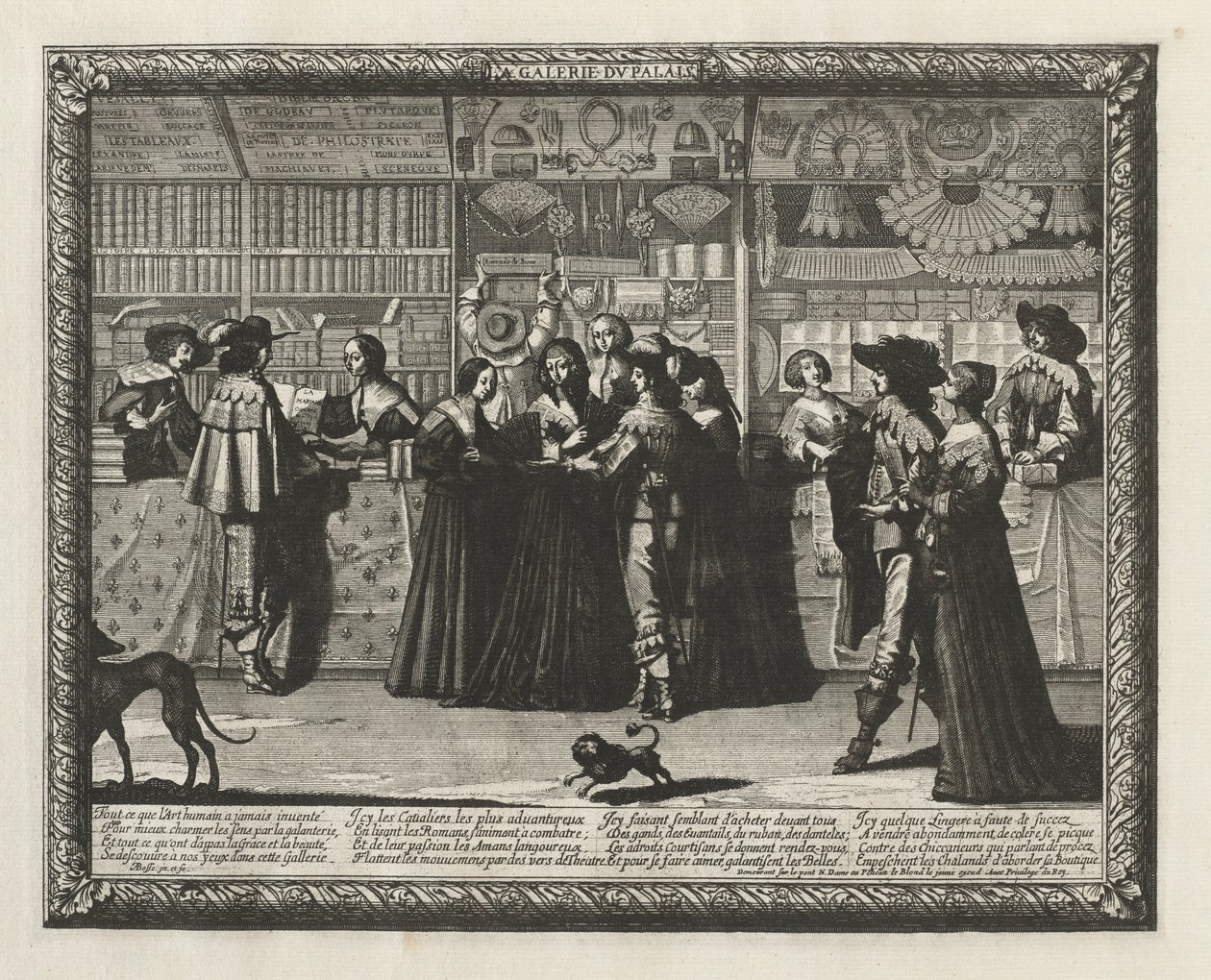 A Párizsi Képtár, 1640. alkotó: Abraham Bosse