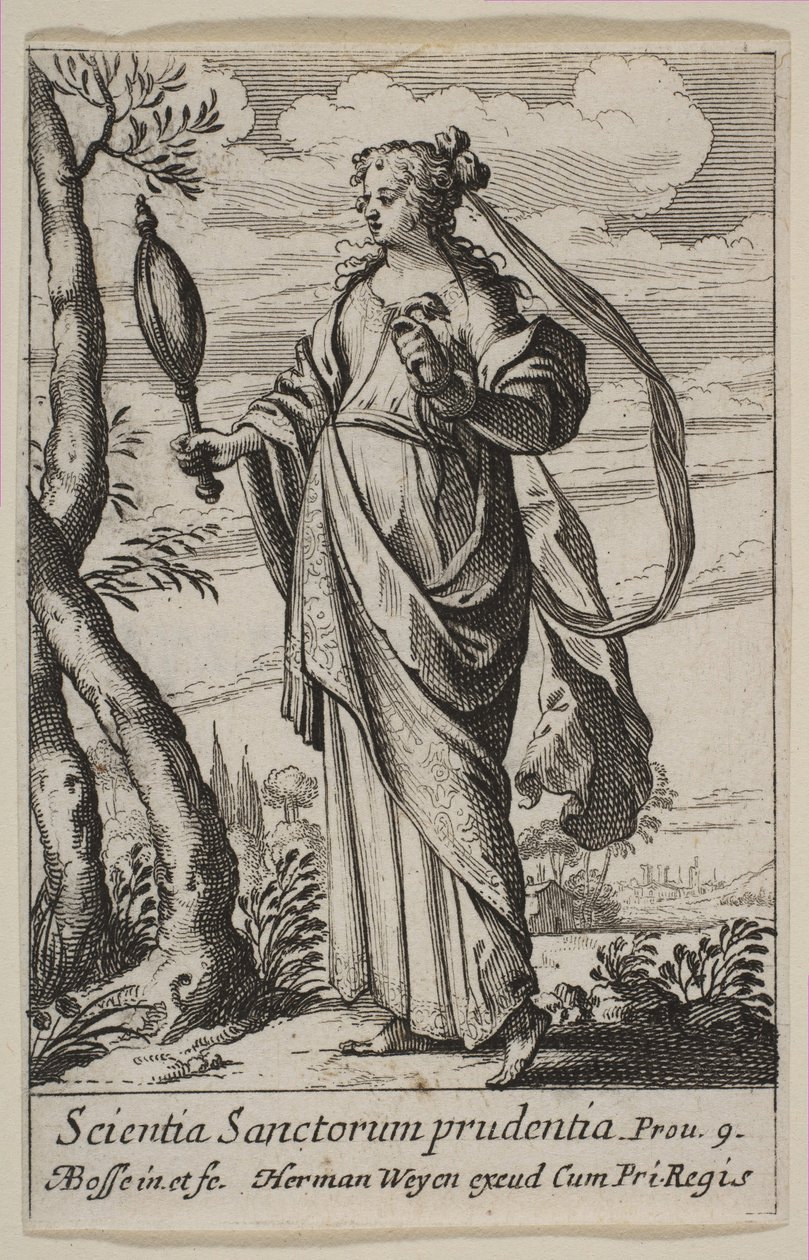 Prudence, 1636. alkotó: Abraham Bosse