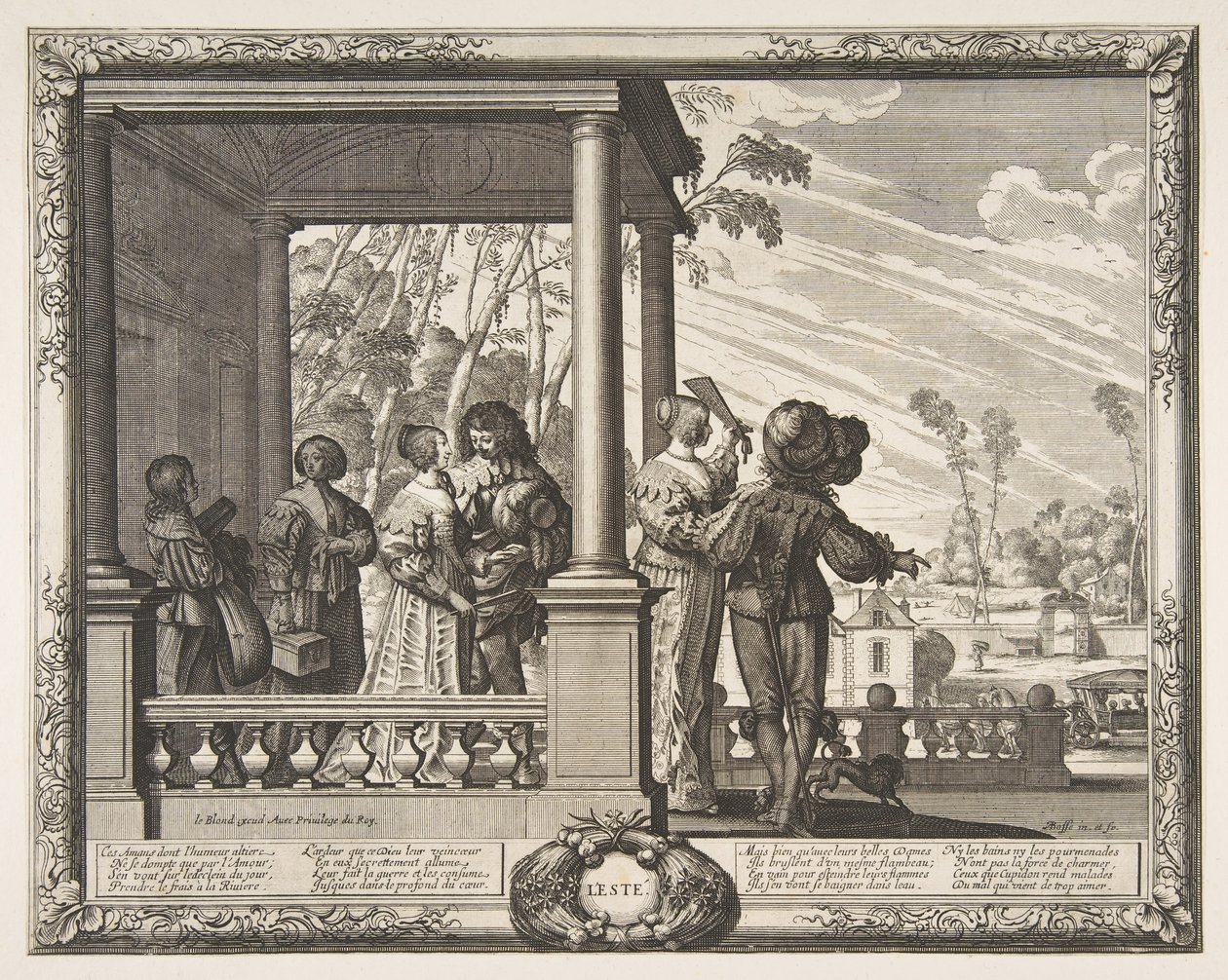 Nyári Lété, kb. 1637. alkotó: Abraham Bosse