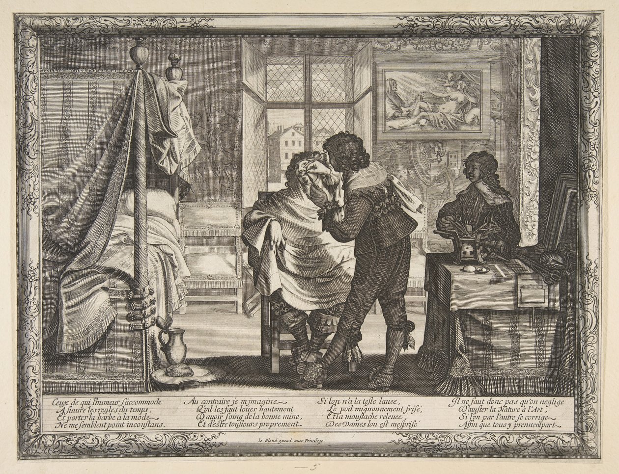 A borbély A borbély, kb. 1632-33. alkotó: Abraham Bosse