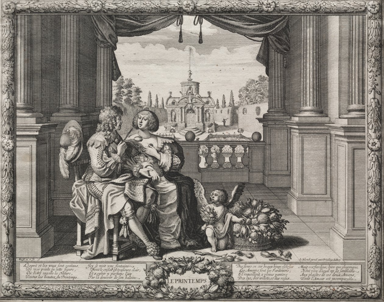A négy évszak alkotó: Abraham Bosse