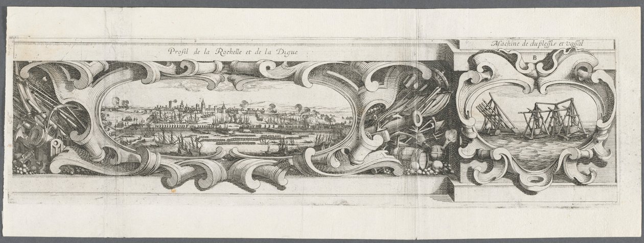 La Rochelle ostroma: 16. tábla alkotó: Abraham Bosse